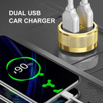 Load image into Gallery viewer, Dual USB Charging Car Cigarette Lighter
