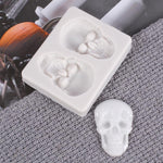 Load image into Gallery viewer, 3D Skull Cake Mold
