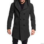 Load image into Gallery viewer, Men&#39;s Autumn &amp; Winter Pure Color Jacket Cotton Coat
