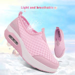 Load image into Gallery viewer, Women&#39;s Mesh Stitching Air Cushion Shaking Sneakers
