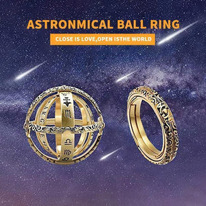 Astronomical Ring-Closing is Love, Opening is the World