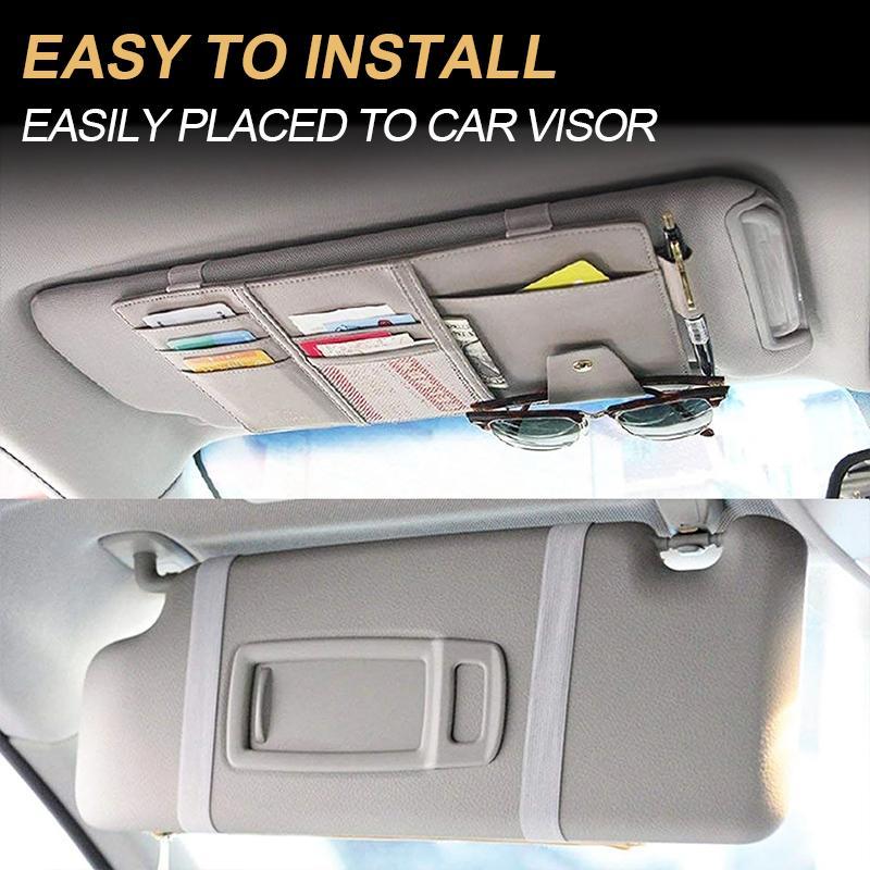 All-In-One Car Sun Visor Organizer