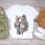 Load image into Gallery viewer, Mother&#39;s Day Theme Printed T-shirt
