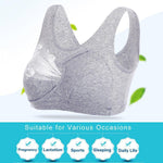 Load image into Gallery viewer, Women Anti-Sagging Cotton Sports Bra, 3 packs
