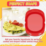 Load image into Gallery viewer, Microwave Silicone Omelet Maker
