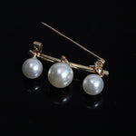 Load image into Gallery viewer, Women Pearl Cute Brooch Enamel Pin jewelry, 2PCs
