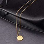 Load image into Gallery viewer, Golden Choker Pendant Necklace
