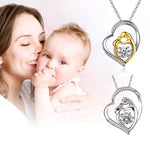 Load image into Gallery viewer, Zircon Heart Necklace
