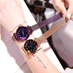 Load image into Gallery viewer, Waterproof Starry Sky Girl Wristwatch
