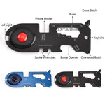 Load image into Gallery viewer, Round Head Multi-tool Card with Led
