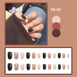 Load image into Gallery viewer, Full Cover Fake Nail Tips (24 PCs)
