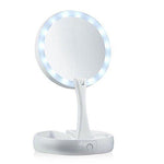 Load image into Gallery viewer, Hirundo LED Folding Makeup Mirror
