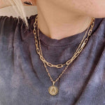 Load image into Gallery viewer, Gold Initial Necklaces for Women
