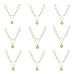 Load image into Gallery viewer, Gold Initial Necklaces for Women
