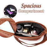 Load image into Gallery viewer, Multi-Compartment Leather Bag
