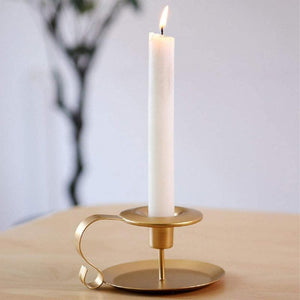 Wrought Iron Taper Candle Holder