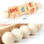 Load image into Gallery viewer, Montessori Alphabet Wooden Educational Phonetic Reading Blocks
