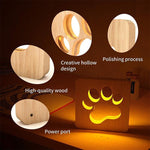 Load image into Gallery viewer, House Decor LED Wooden Lamp
