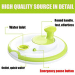 Load image into Gallery viewer, Household Salad Dehydrator Manual Vegetable Washing Machine
