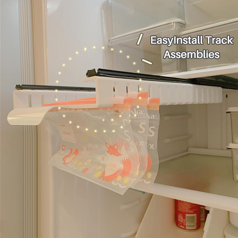 Fridge Fresh-Keeping Bag Rack Organizer Set