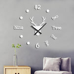 Load image into Gallery viewer, 3D Creative Acrylic Hanging Clock
