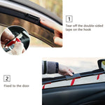 Load image into Gallery viewer, Car Window Sun Shade Curtain With 3M Adhesive, Black
