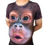 Load image into Gallery viewer, Funny Gorilla 3D T-shirt
