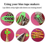 Load image into Gallery viewer, Jelly Roll Bias Tape Maker Tool Set
