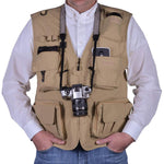 Load image into Gallery viewer, Outdoor Lightweight Mesh Fabric Vest with 16 Pockets
