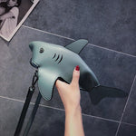 Load image into Gallery viewer, Lovely Shark Shaped Crossbody Bag
