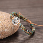 Load image into Gallery viewer, Handmade Natural Stone Boho Bracelet
