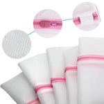 Load image into Gallery viewer, Wash Bags Set of 7 Mesh Lingerie Laundry Bags with Zipper
