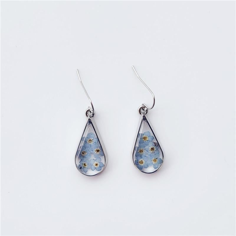 Drop Shape Resin Earrings