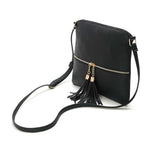 Load image into Gallery viewer, Medium Crossbody Bag with Tassel
