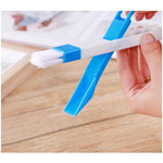 Load image into Gallery viewer, Hand-held Tools Window Track Cleaning Brushes with Dustpan - 3 Sets
