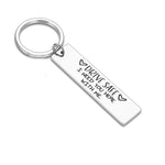 Load image into Gallery viewer, Drive Safe Keychain Gift
