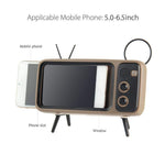 Load image into Gallery viewer, Retro TV Bluetooth Speaker+ Mobile Phone Holder
