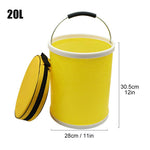 Load image into Gallery viewer, Outdoor Car Folding Bucket for Camping Fishing
