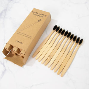 New Design Mixed Color Bamboo Toothbrush