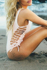 Load image into Gallery viewer, New Sexy Lace-up One Piece Swimsuit.MO
