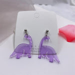 Load image into Gallery viewer, Acrylic Little Dinosaur Earrings
