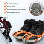 Load image into Gallery viewer, 18 Teeth Stainless Steel Crampons Slip-resistant Shoes Cover
