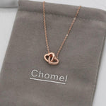 Load image into Gallery viewer, Interlocking Hearts Necklace
