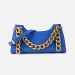 Load image into Gallery viewer, Crocodile Baguette chain Bag
