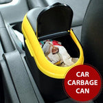 Load image into Gallery viewer, Car Trash Can with Double Lids
