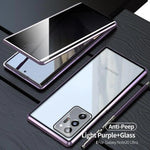 Load image into Gallery viewer, Samsung Anti-Peep Tempered Glass Phone Case
