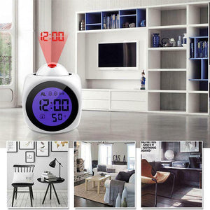 Multi-functional LCD CLOCK