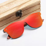 Load image into Gallery viewer, Natural Wooden Sunglasses
