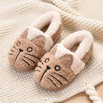 Load image into Gallery viewer, Cute Fluffy Cat Plush Slippers for Kids
