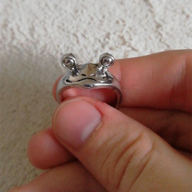 Vintage Unisex Frog Ring